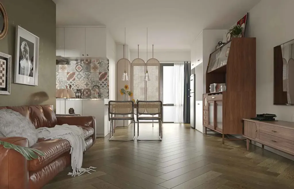 Hidalgo 人字拼 flooring, photo 2