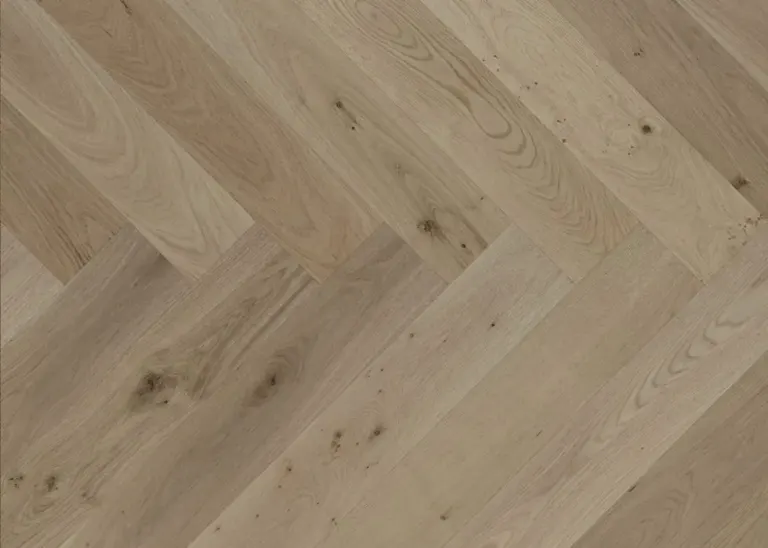 Natural Oak 人字拼地板 地板